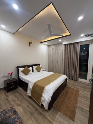 2 bedrooms, WiFi, bed sheets - Tranquil 2-bedroom apartment with AC in Dehradun (Dehradun)