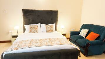 Departamento, balcón, vista a la ciudad