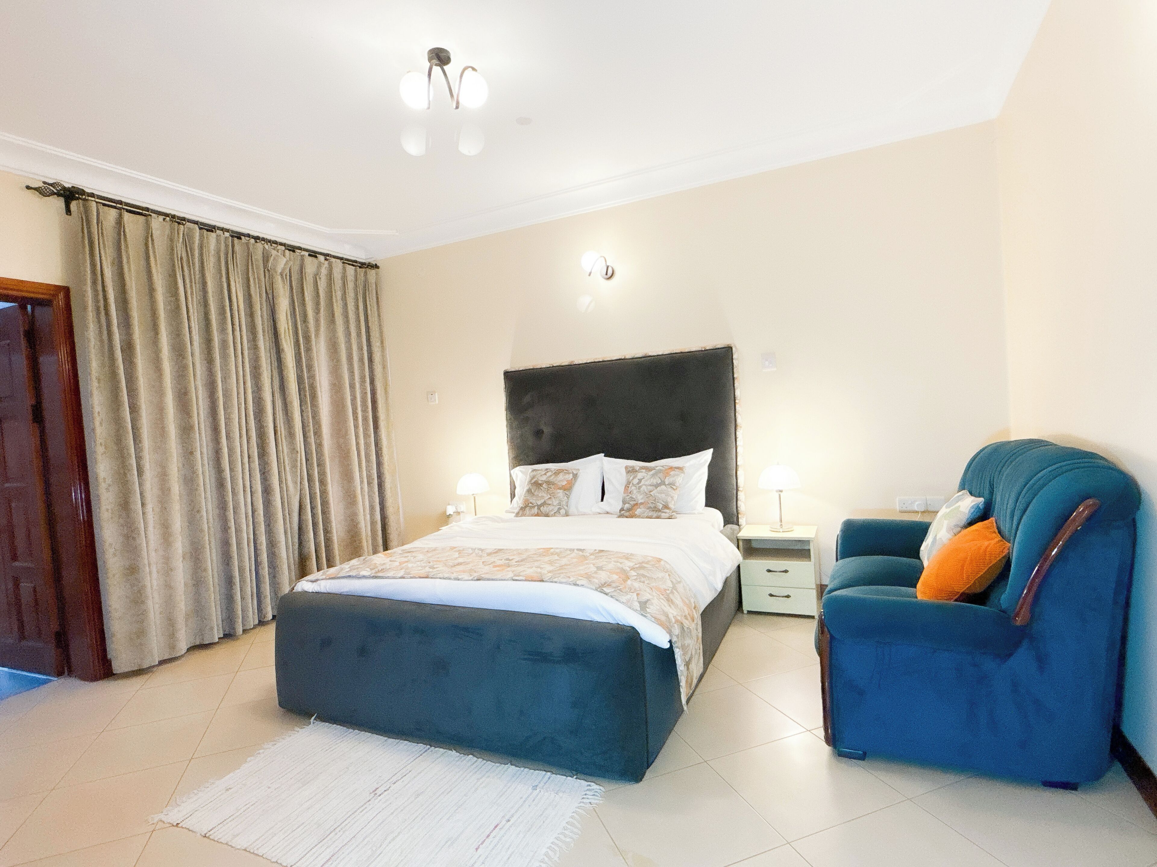 公寓, 阳台, 城市景观