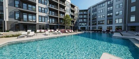 公寓 (2 Bedrooms) | 泳池