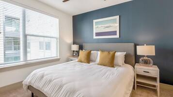 1 bedroom, individually decorated, individually furnished