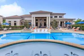 Seasonal outdoor pool