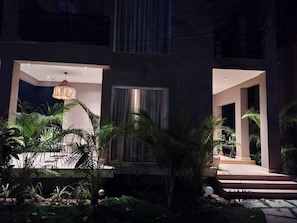 Deluxe Double Room, Balcony, Garden View | Property grounds