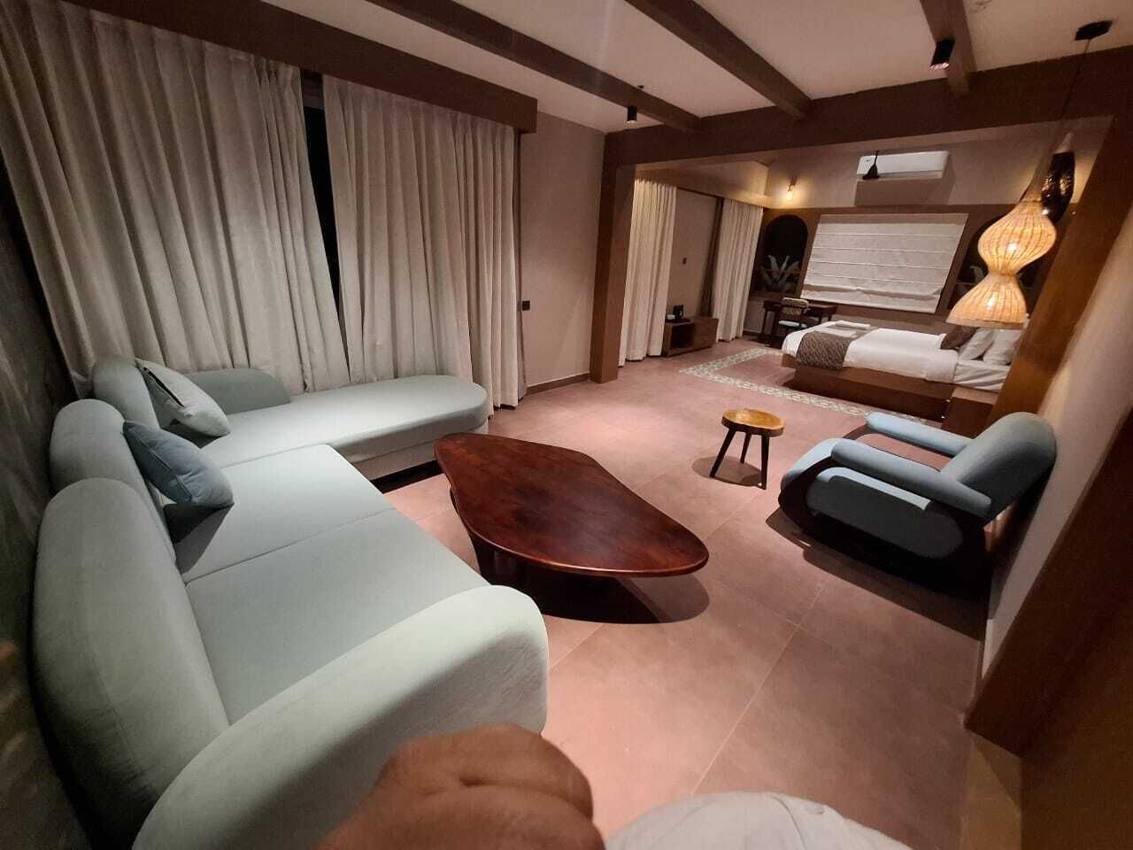 Superior-Doppelzimmer, Balkon, Flussblick