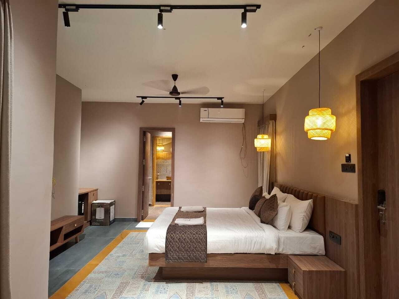 Deluxe-Doppelzimmer, Balkon, Gartenblick