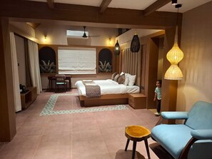 Superior-Doppelzimmer, Balkon, Flussblick