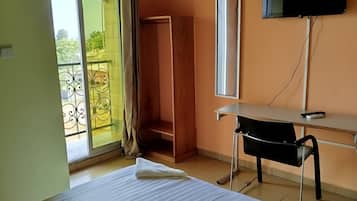 Chambre Double Standard, balcon, vue partielle sur l'océan