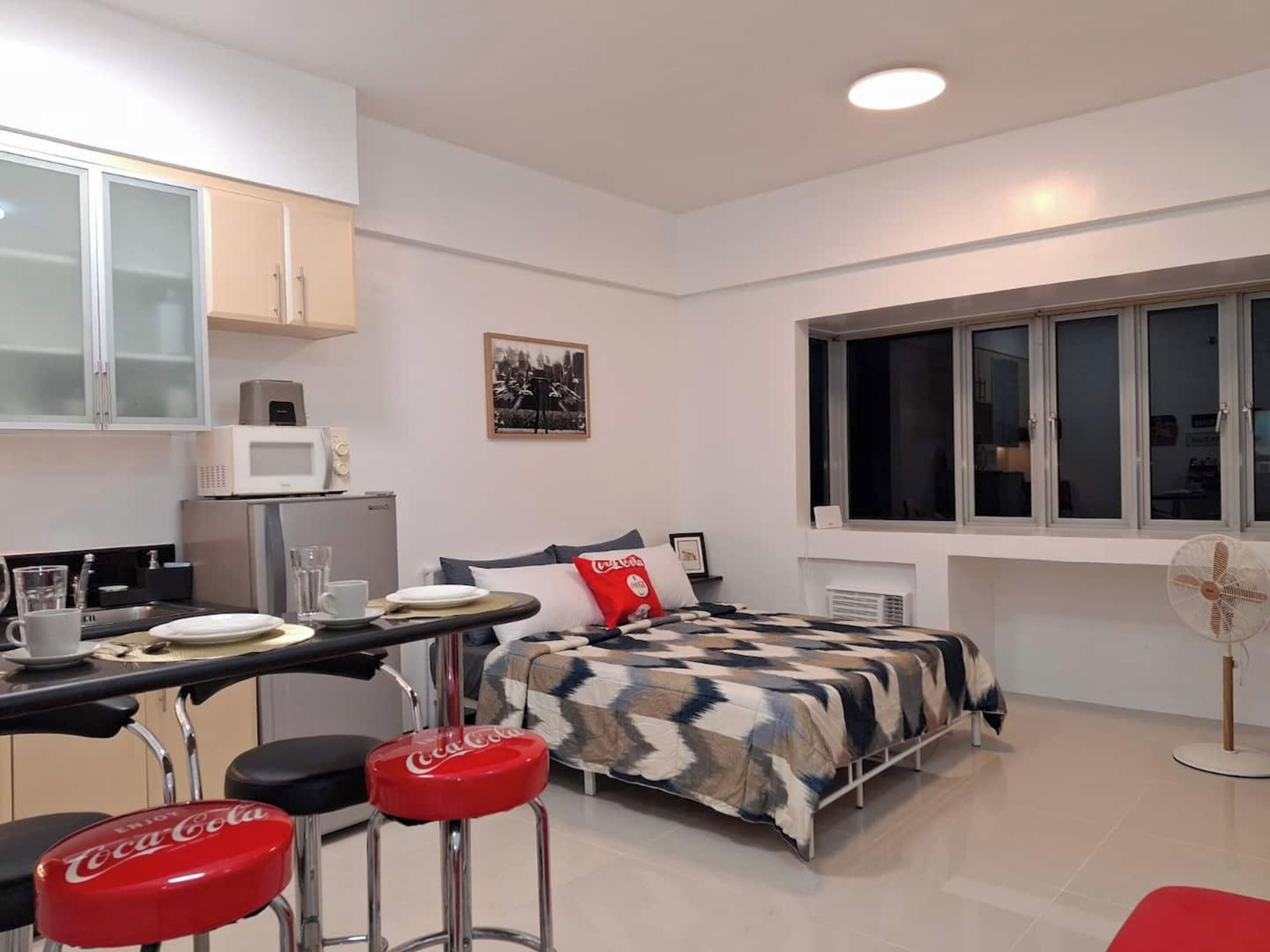 스탠다드 스튜디오, 퀸사이즈침대 1개, 에어컨, 시내 전망 | 객실에서 보이는 전망