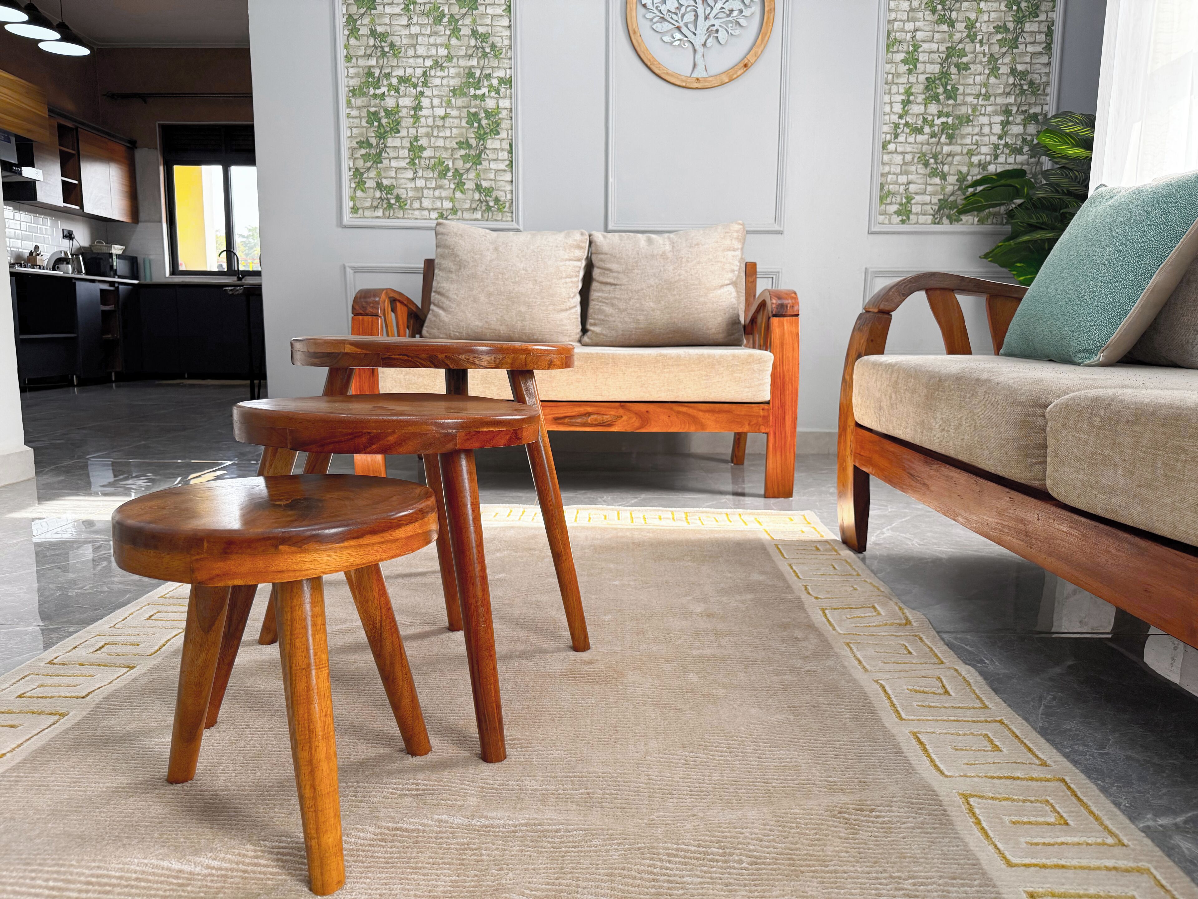 Apartment, Stadtblick | Wohnbereich