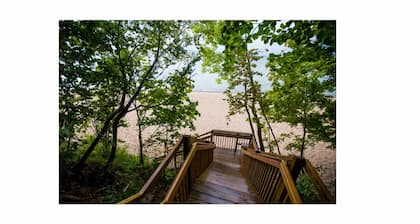 NEW Modern Wooded Retreat, Fireplace, Harbor Country, Close to Cherry Beach
