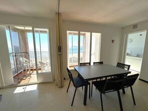Dining - Apartment with panoramic sea view - 6 guests (Argelès-sur-Mer)