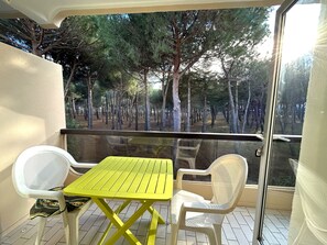 Outdoor dining - Ideal apartment by the sea - 4 guests (Argelès-sur-Mer)