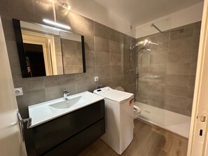 Bathroom - Apartment sea and mountain view - 4 guests (Argelès-sur-Mer)
