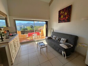 TV - Apartment near beach with parking - 5 guests (Argelès-sur-Mer)