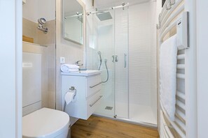Shower, hair dryer - Comfortable vacation apartment Dünenloft with balcony in List on Sylt with dune view (List auf Sylt)