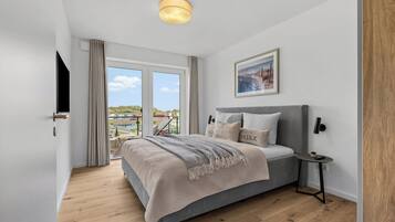 2 slaapkamers, een strijkplank/strijkijzer, gratis wifi, beddengoed
