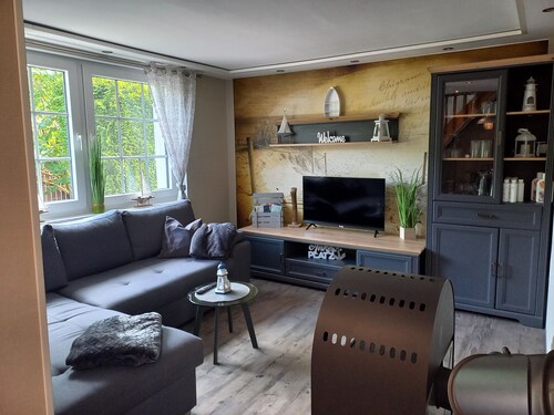 Cozy house - 75 m² with sauna house and fenced garden on Usedom