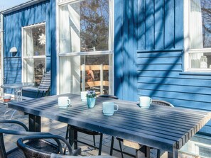 Hus | Udsigt fra overnatningsstedet