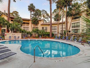 Pool - Beautifully Remodeled Seascape Villa —Just a Short Walk to the Beach! (Hilton Head Island)