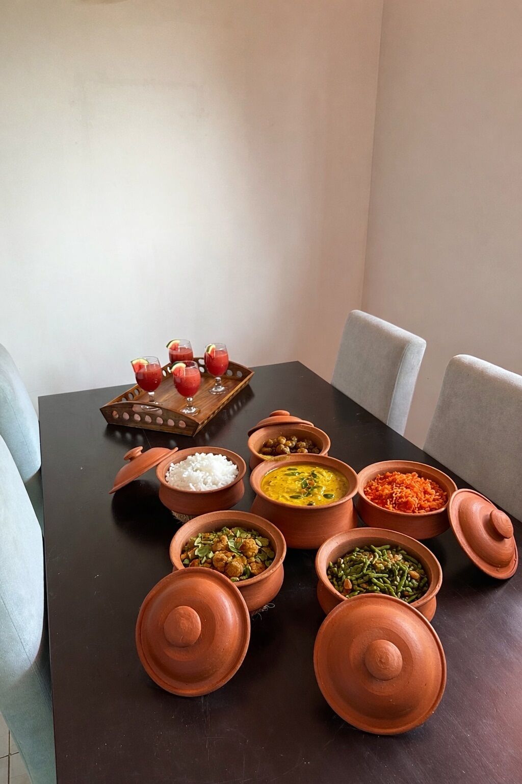 Opções para refeição