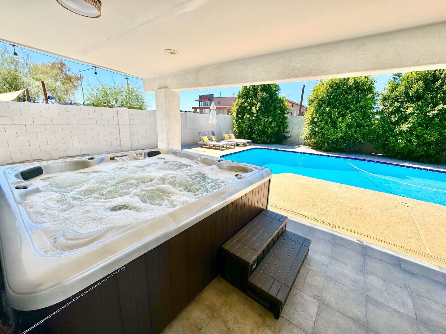 Outdoor pool