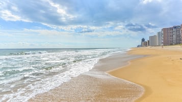 On the beach