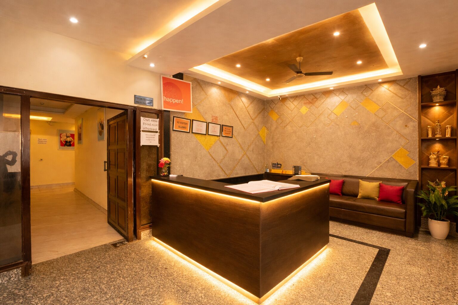 Habitació doble Deluxe | Recepció