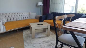 Leilighet – classic, hageutsikt | Oppholdsområde