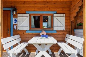 Balcony - Two-story Holiday Homes With a Summer Pool (Rewal)