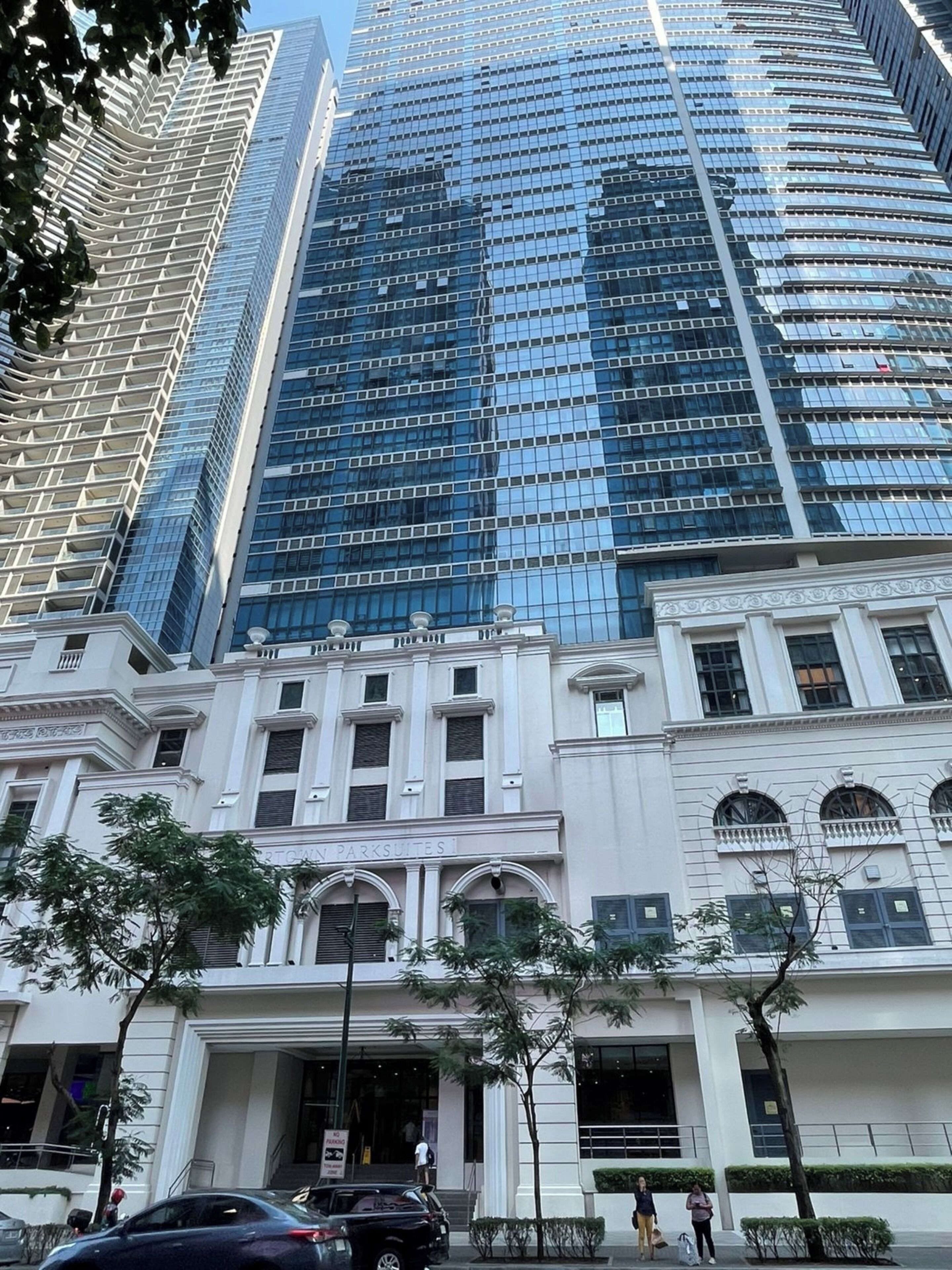 Fassade der Unterkunft