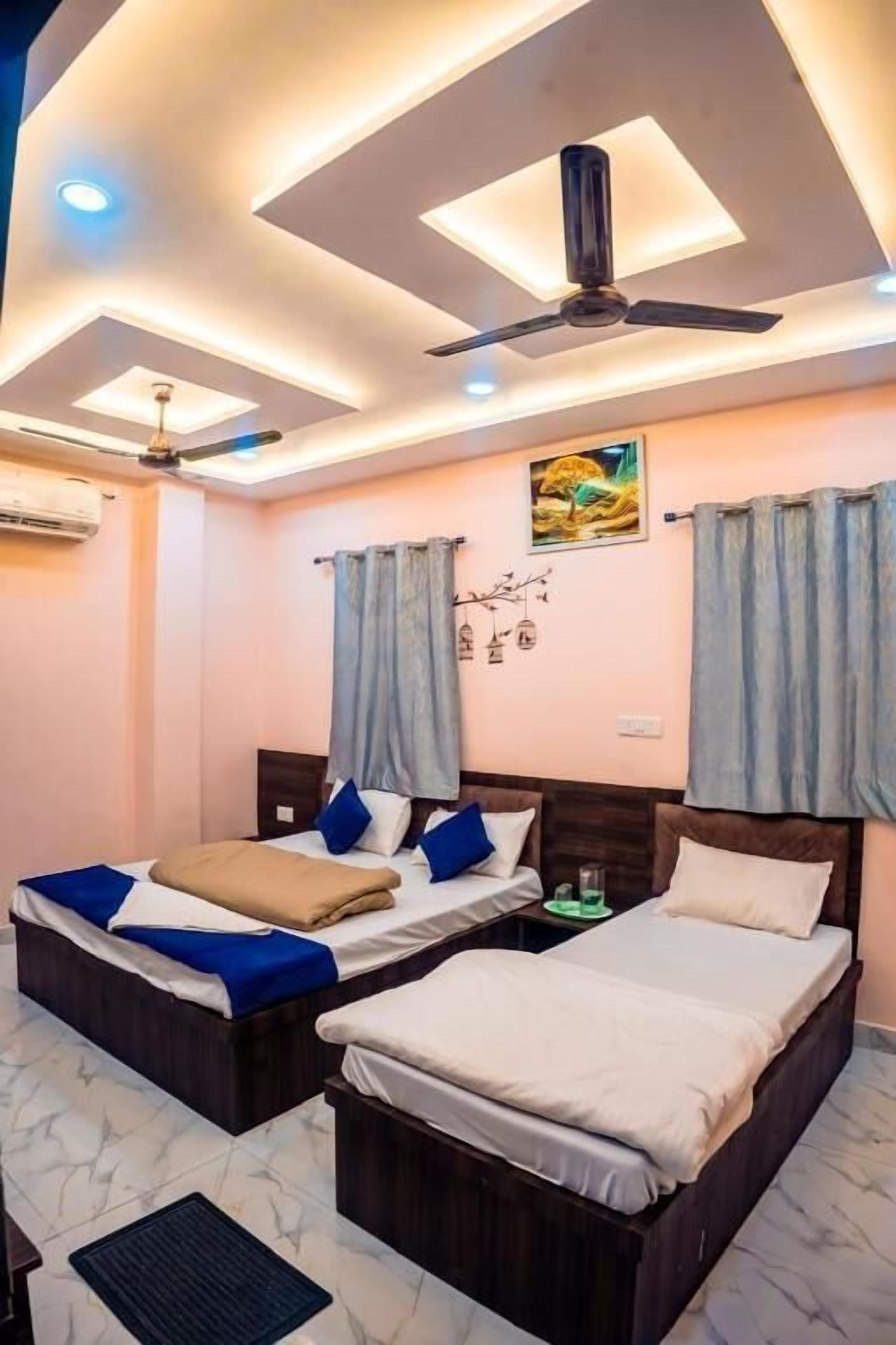 Tremannsrom – deluxe, byutsikt