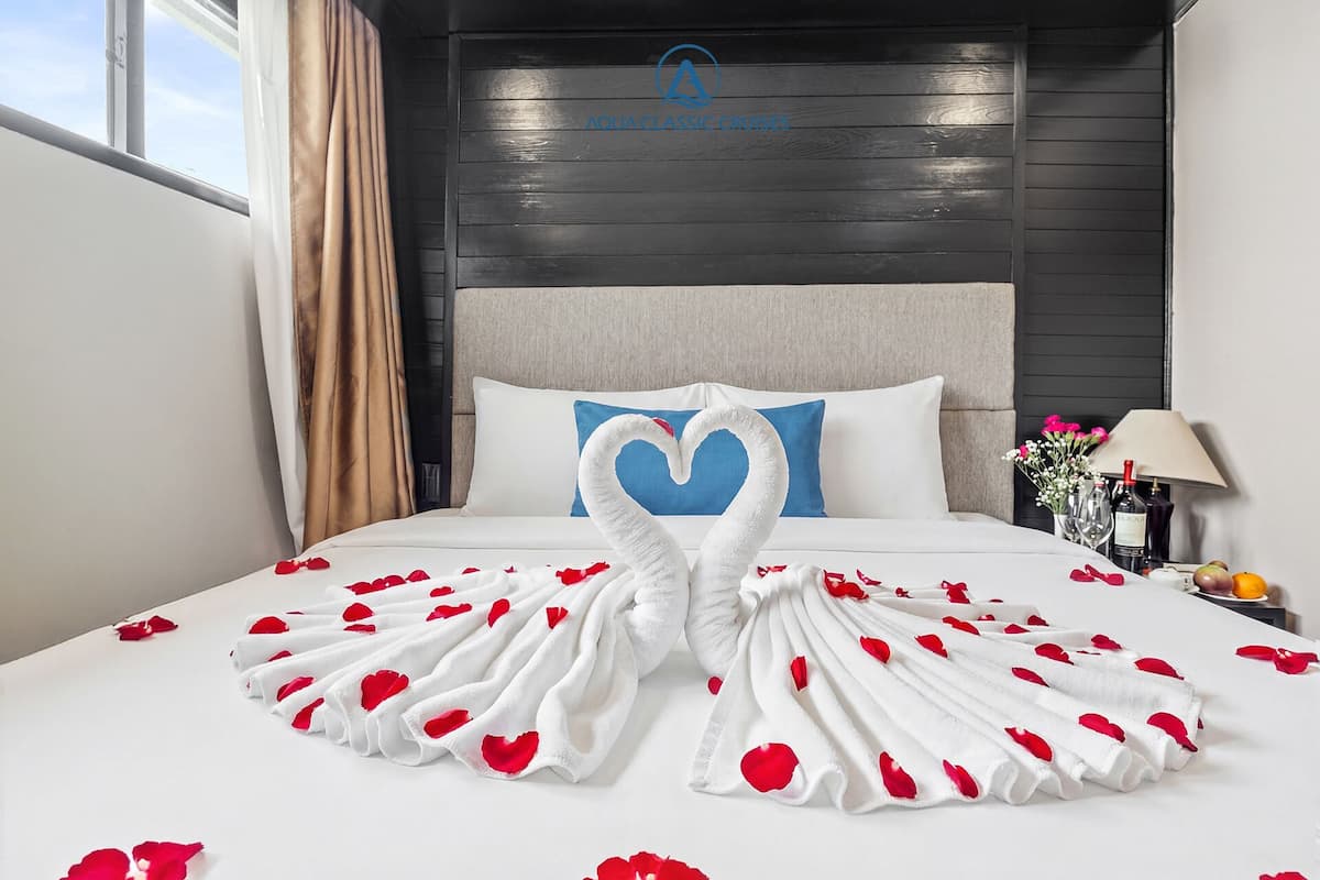 Kahden hengen standard-huone (yksi tai kaksi sänkyä), merinäköala