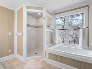 Shower, towels