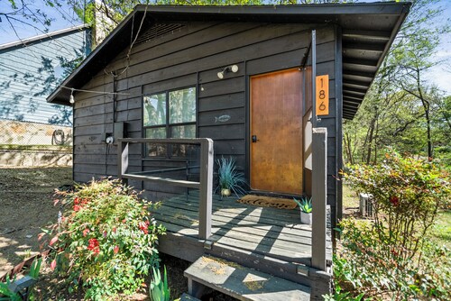 Cedar Bayou Hideaway with Hot Tub near Lake, Trails, & Casino! Sleeps 4.