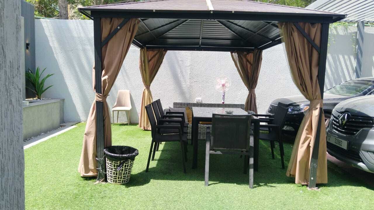 Standaard kamer, uitzicht op de stad | Buiten dineren