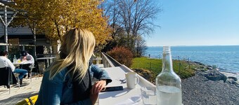 Cozy Fireplace Retreat | Steps to Lake, Wineries & Wellington Village