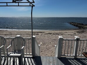 Beach - Direct Beachfront Private House located in Hawks Nest Beach in Old Lyme. (Old Lyme)