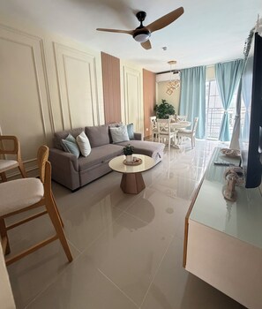 Living area - Apartment in Bávaro Punta Cana | Swimming Pool | Near the Beach (Punta Cana)