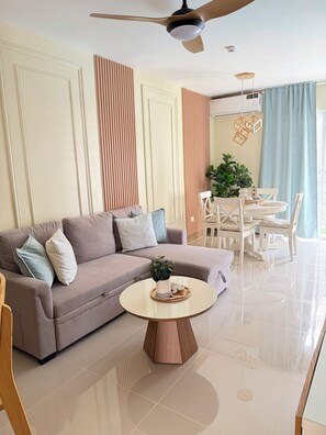 Living area - Apartment in Bávaro Punta Cana | Swimming Pool | Near the Beach (Punta Cana)