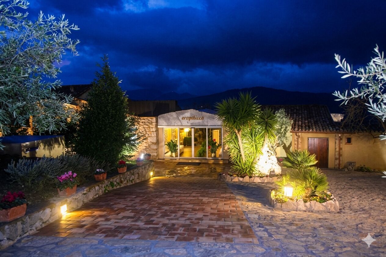 Fassade der Unterkunft