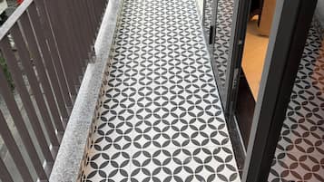 Tomannsrom – deluxe, byutsikt | Utvendig detalj