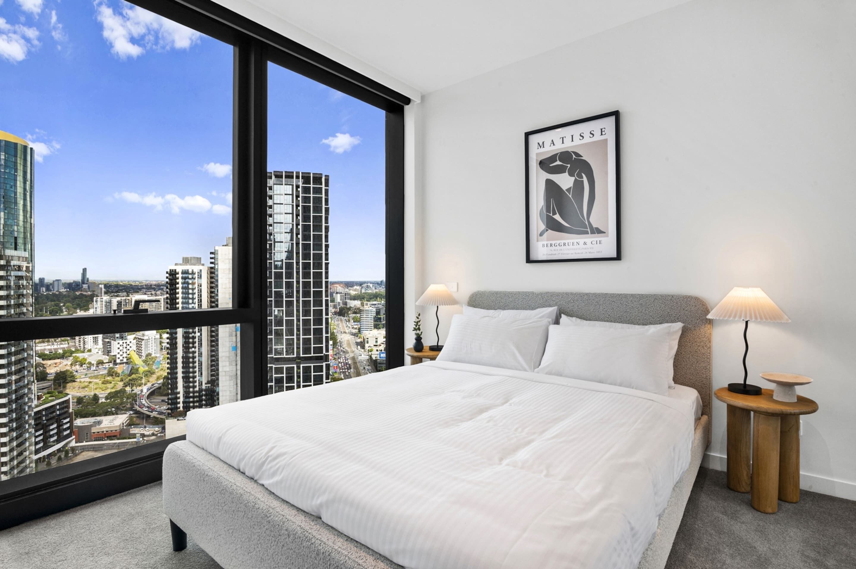 Apartment | 2 bedrooms, laptop workspace, bed sheets