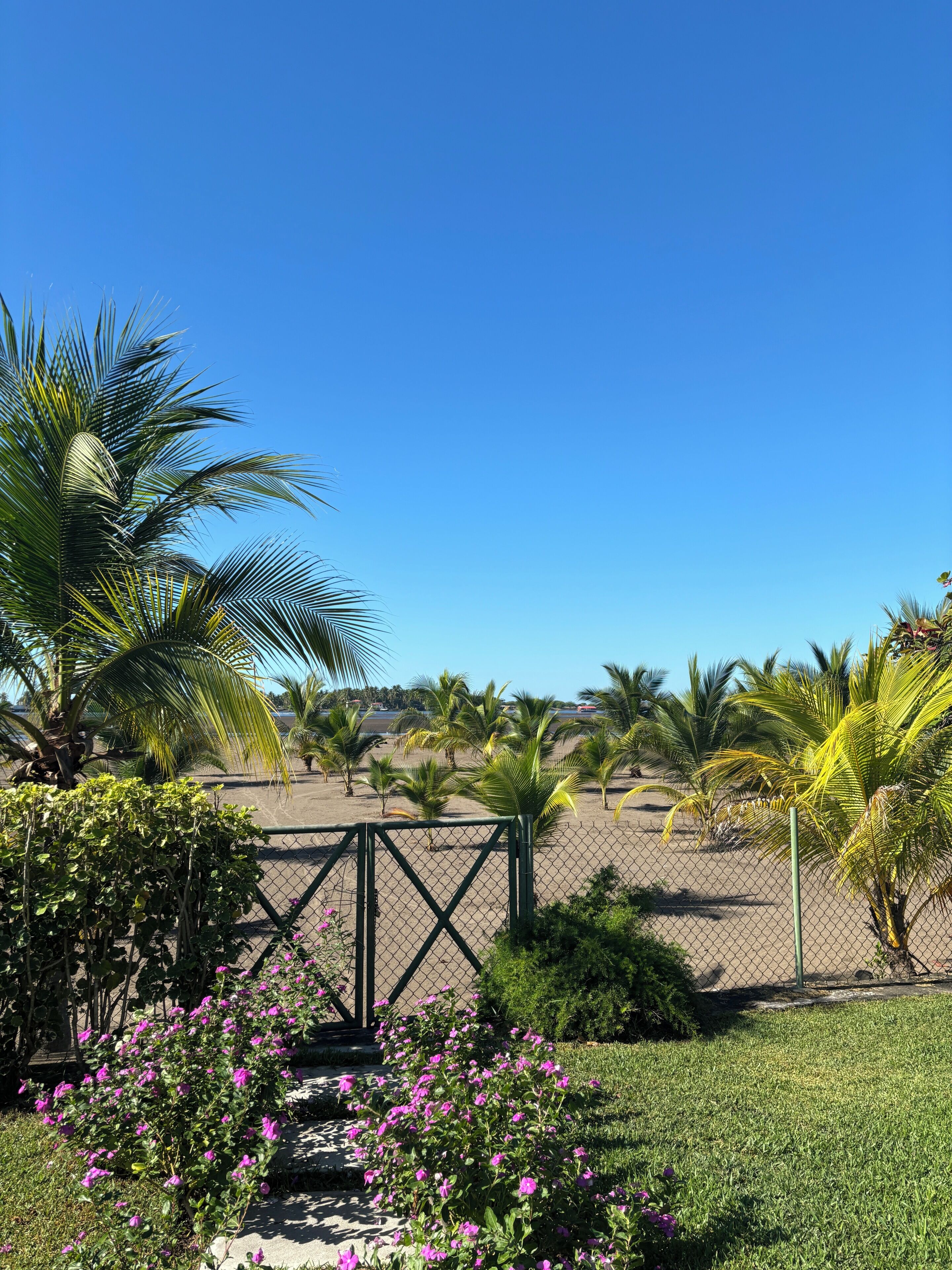 Enceinte de l’hébergement