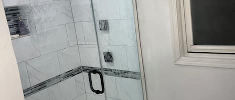 Towels, soap, toilet paper