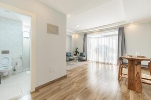 Leilighet – deluxe, balkong | Innvendig