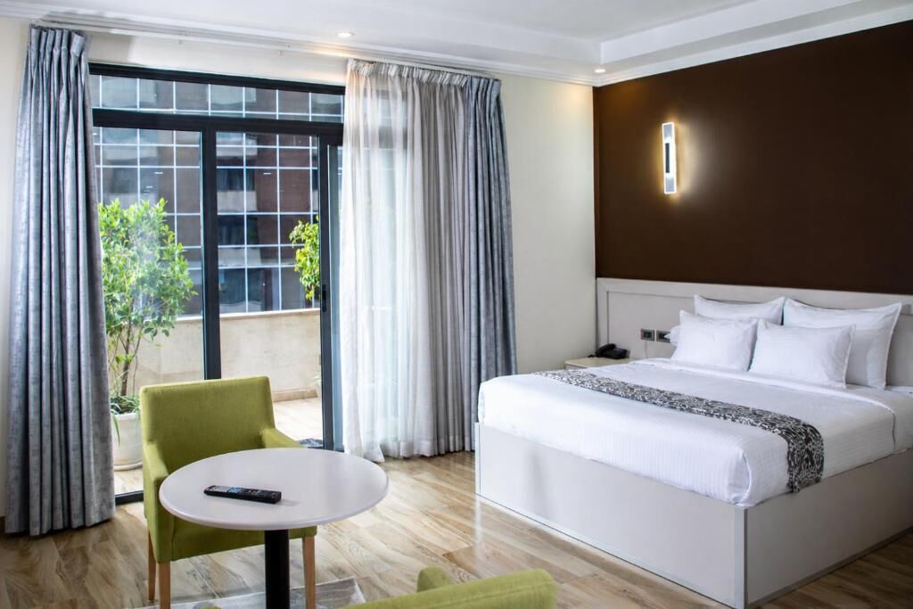 Family Twin Room, Balcony | Blackout curtains, soundproofing, iron/ironing board, free WiFi