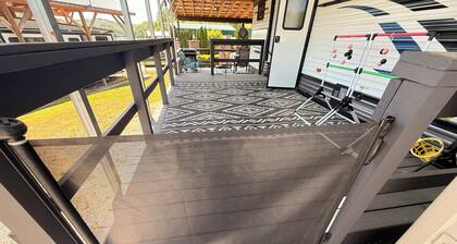 Wake&Lake at Norris Landing Marina-Waterfront RV Retreat with Deck + Slip Option