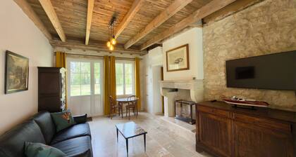 Luxury family gîte with heated pool, sauna & countryside views