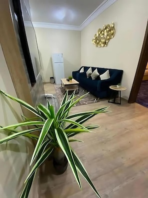 Suite, 1 Bedroom | Living area | TV - The view serviced apartments (Khamis Mushait)