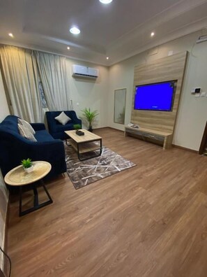 Suite, 2 Bedrooms | Living area - The view serviced apartments (Khamis Mushait)